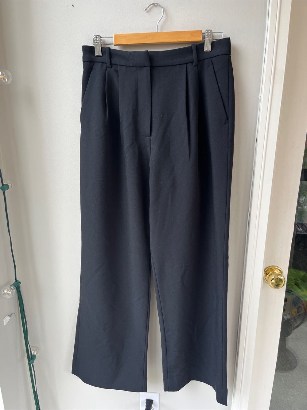 Abercrombie & Fitch Sloane Wide Leg Trousers